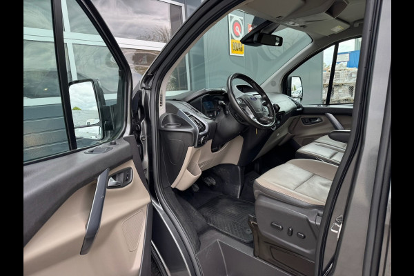 Ford Tourneo Custom 2.0 TDCI 131pk L2H1 Titanium | INCL. BTW en BPM | 9-PERS | L+R SCHUIF | Leder | Navi | Camera | Trekhaak