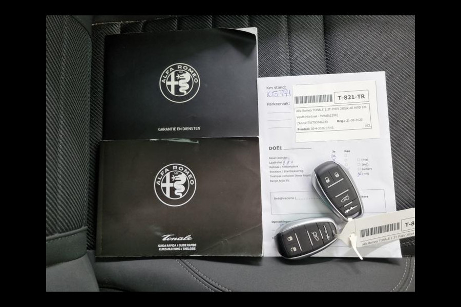 Alfa Romeo Tonale 1.3T PHEV Edizione Speciale | 280PK | Winterpakket | NL-Auto | Camera |