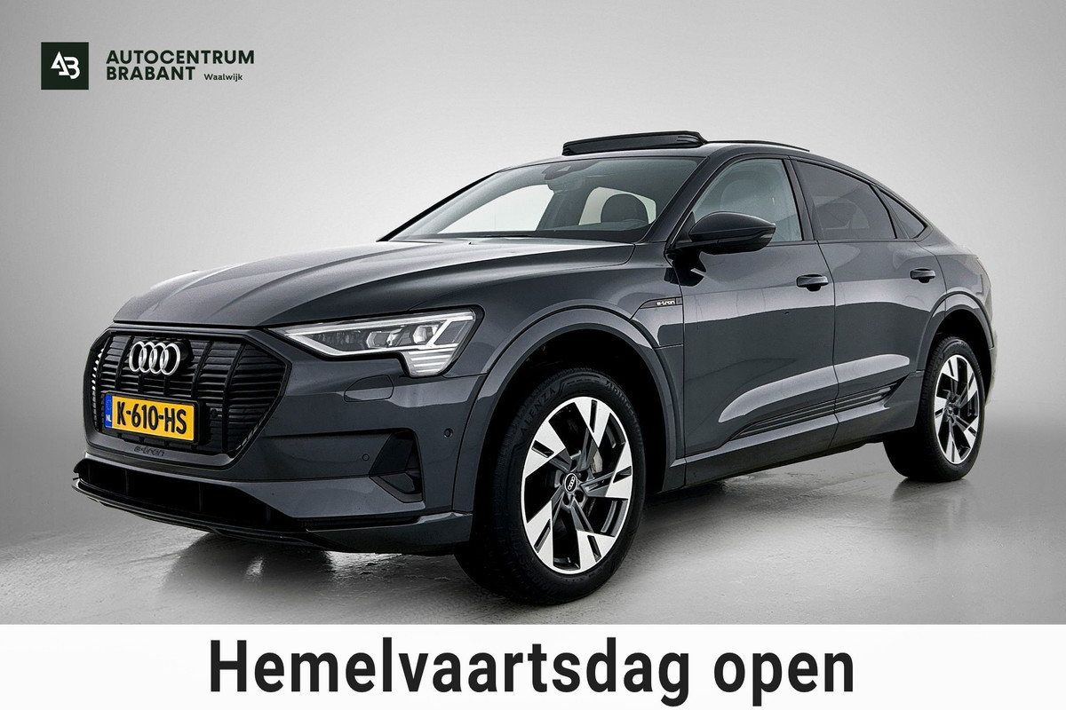 Audi e-tron Sportback 55 quattro Business edition Plus 95 kWh (PANO, STOELVERWARMING, LUCHTVERING, CARPLAY, PARKEERSENSOREN)