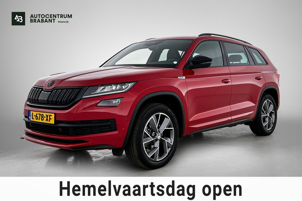 Škoda Kodiaq 1.5 TSI Sportline Business(Goed OnderH, Carplay/ Android, StoelV V+A, Camera, Navi, Addapt Cruise, Parkeersen, Etc)