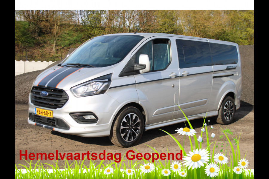 Ford Transit Custom 310 2.0 TDCI L2H1 Sport |Stoelverw.|Camera|Trekhaak| *Hemelvaart open*