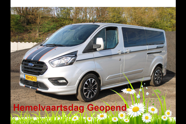 Ford Transit Custom 310 2.0 TDCI L2H1 Sport |Stoelverw.|Camera|Trekhaak| *Hemelvaart open*