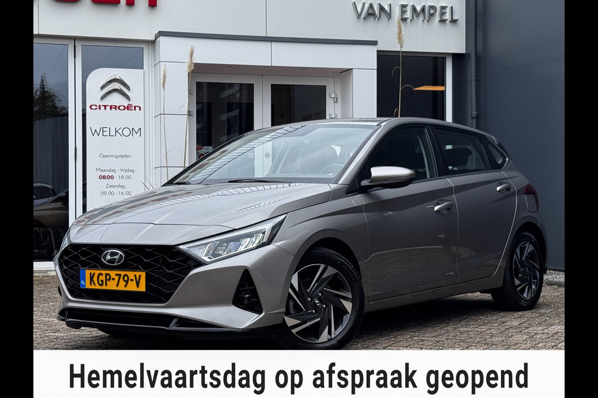 Hyundai i20 1.0 T-GDI Comfort Smart | 100 PK | Camera | Stoel + Stuurverwarming | Climate Control | Navigatie by App