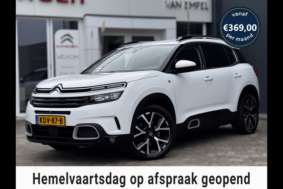 Citroën C5 Aircross 1.6 Plug-in Hybrid 225 Shine | Leder | 360 Camera | Stoelverwarming | Virtual Cockpit |