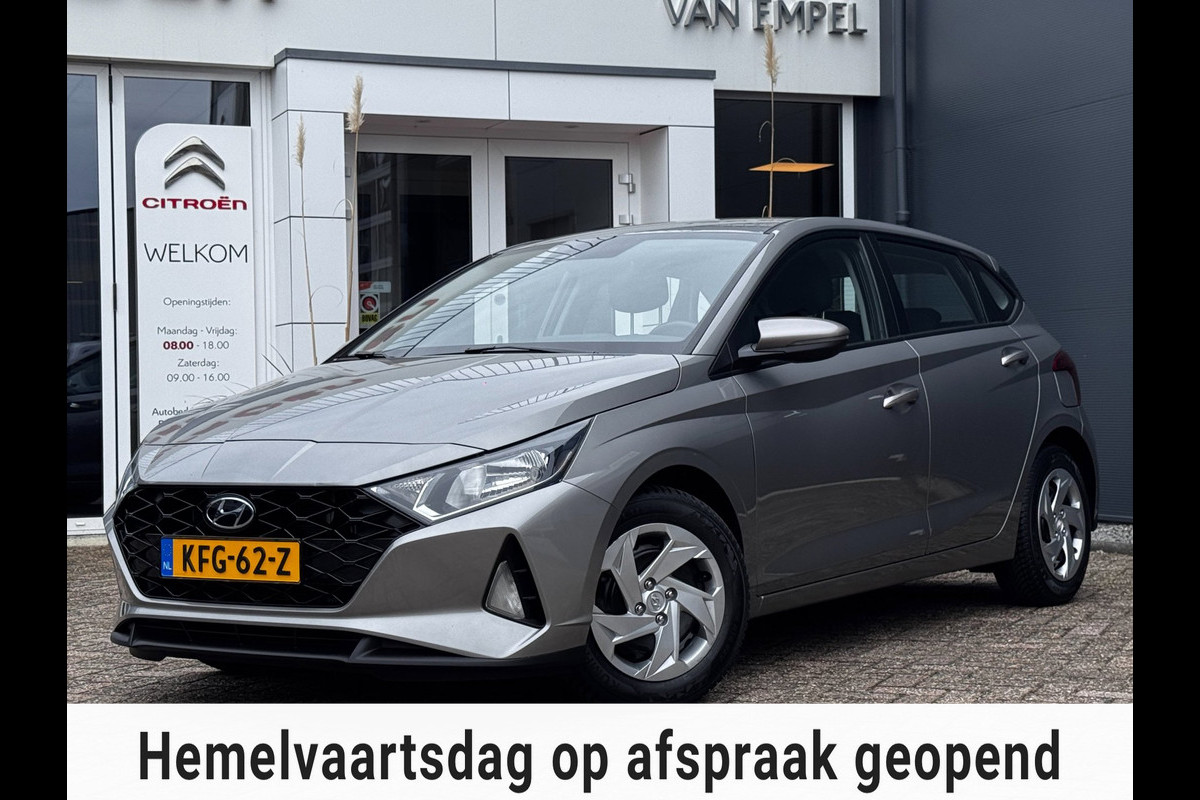 Hyundai i20 1.0 T-GDI Comfort | Camera | Navi By App | Stoel + Stuurverwarming | DAB | Cruise Control
