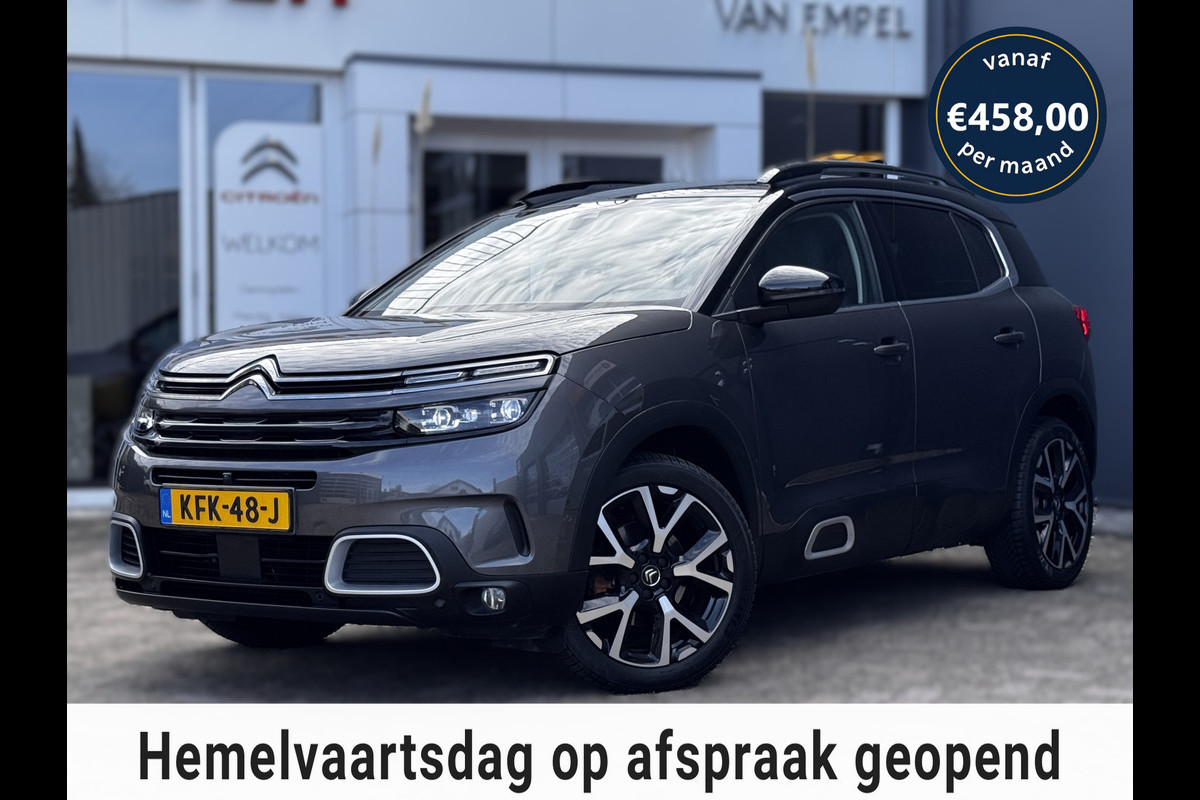 Citroën C5 Aircross 1.6 PureTech Shine | 180 PK | Leder + Memory | 360 Camera | Elek. Achterklep | Stoelverwarming