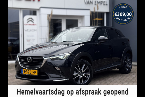 Mazda CX-3 2.0 SkyActiv-G 120 GT-M | Camera | Adaptive Cruise | BOSE | Stoelverwarming | Automaat | Head-up Display