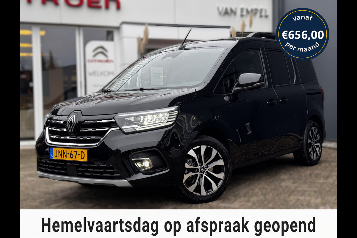 Renault Kangoo 1.3 TCe Techno | Nieuw Model | Trekhaak | Automaat | Adaptive Cruise | Camera | Navigatie | Climate control