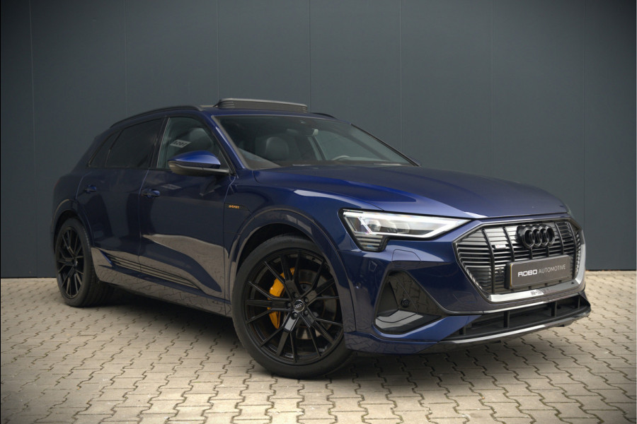 Audi e-tron e-tron 50 quattro Launch edition Black 71 kWh S-Line | Panoramadak | Stoelverwarming | Adaptive Cruise Control | Memory Seat | Parkeersensoren | Keyless | Apple Carplay | SOH 89,22%