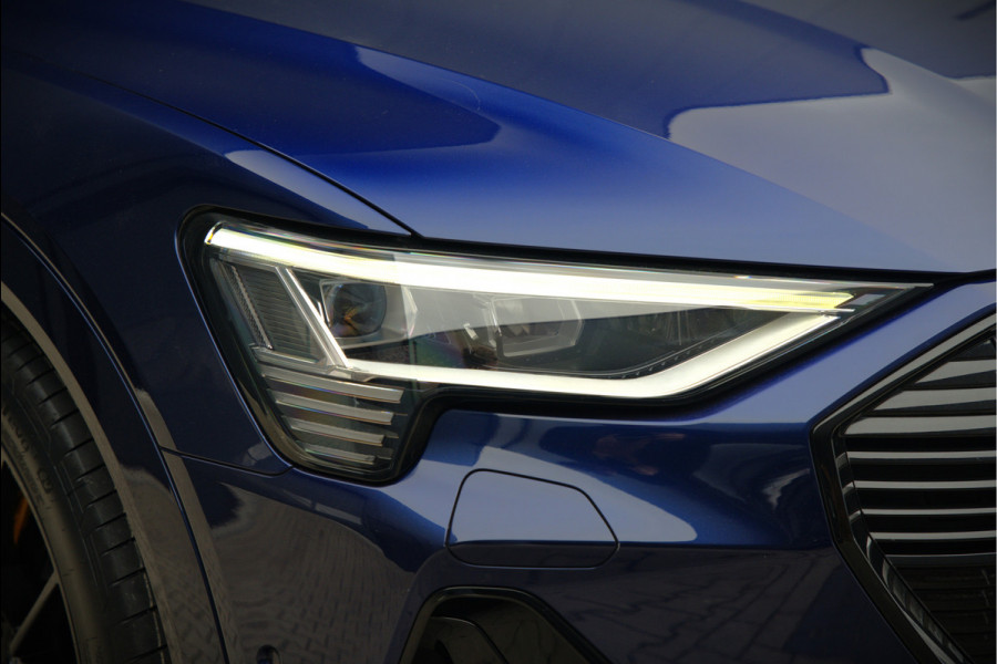 Audi e-tron e-tron 50 quattro Launch edition Black 71 kWh S-Line | Panoramadak | Stoelverwarming | Adaptive Cruise Control | Memory Seat | Parkeersensoren | Keyless | Apple Carplay | SOH 89,22%