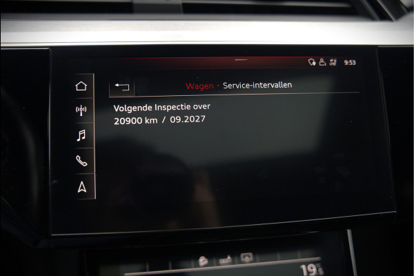 Audi e-tron e-tron 50 quattro Launch edition Black 71 kWh S-Line | Panoramadak | Stoelverwarming | Adaptive Cruise Control | Memory Seat | Parkeersensoren | Keyless | Apple Carplay | SOH 89,22%