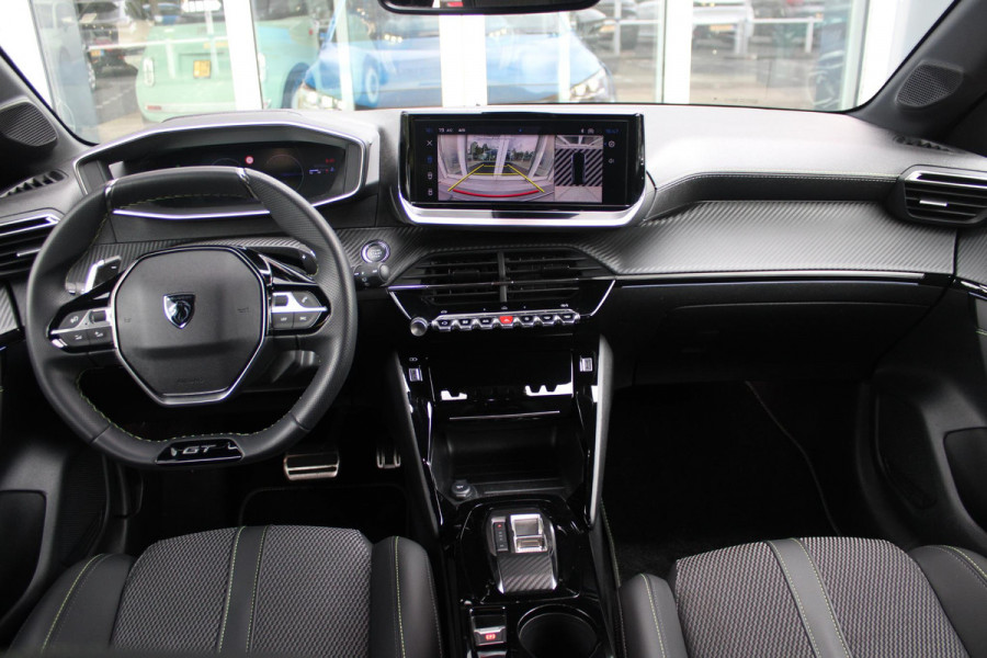 Peugeot 208 1.2 Hybrid 145PK AUTOMAAT GT | NAVIGATIE | DRAADLOZE APPLE CARPLAY/ANDROID AUTO | CAMERA VOOR + ACHTER | FULL LED KOPLAMPEN | LICHTMETALEN VELGEN 17" | DODEHOEK DETECTIE | DRAADLOZE TELEFOONLADER | KEYLESS ENTRY/START | DAB+ RADIO | ADAPTIVE CRUISE CONTROL |