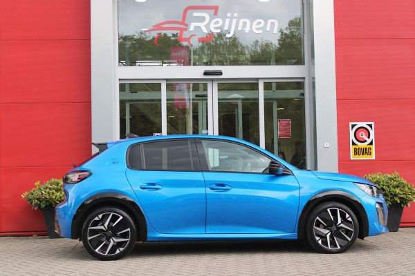 Peugeot 208 1.2 Hybrid 145PK AUTOMAAT GT | NAVIGATIE | DRAADLOZE APPLE CARPLAY/ANDROID AUTO | CAMERA VOOR + ACHTER | FULL LED KOPLAMPEN | LICHTMETALEN VELGEN 17" | DODEHOEK DETECTIE | DRAADLOZE TELEFOONLADER | KEYLESS ENTRY/START | DAB+ RADIO | ADAPTIVE CRUISE CONTROL |