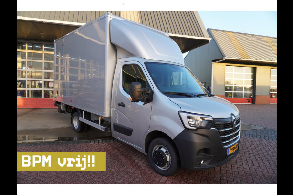 Renault Master T35 2.3 dCi 165PK Dubbel lucht Meubelbak + laadklep Nr. V104 | Airco | Cruise | Navi