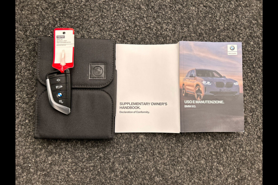 BMW iX3 Executive 80kWh | SOH 100% | Panoramadak | Adaptive-cruise | Leder | Stoelverwarming | Carplay | Camera |