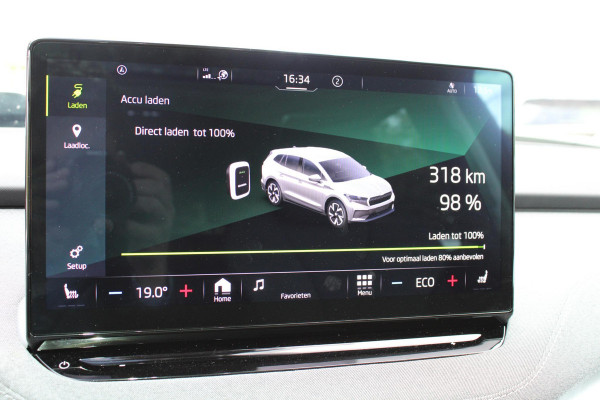 Škoda Enyaq 60 Business Edition | 29.500 km | Virtual Cockpit | Navigatie | Panorama-Dak | Stoelverwarming | Elektr. Stoelen met Geheugen