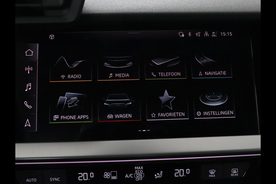 Audi A3 40 TFSIe Advanced edition | SOH 91,7% | Stoelverwarming | Carplay | Sportstoelen | Sfeerverlichting | Virtual Cockpit | Camera | Navigatie | Full LED | Bluetooth | Climate control | Cruise control | PHEV | Plug In