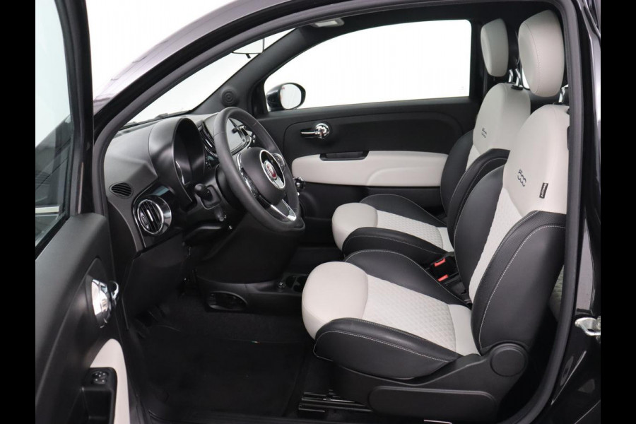 Fiat 500 1.0 Hybrid Dolcevita | Panoramadak | Half leder | Cruise control | Carplay | Climate control | Bluetooth | Lichtmetalen velgen