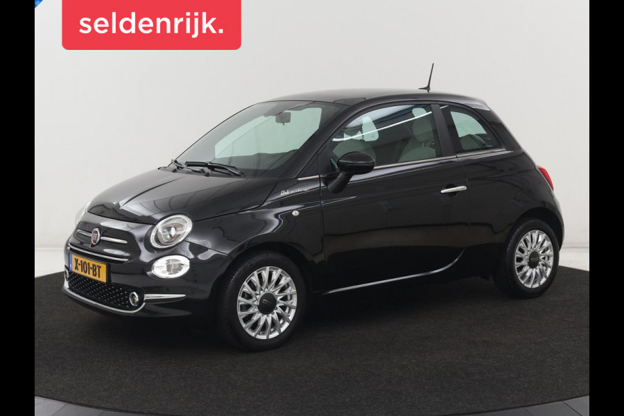 Fiat 500 1.0 Hybrid Dolcevita | Panoramadak | Half leder | Cruise control | Carplay | Climate control | Bluetooth | Lichtmetalen velgen