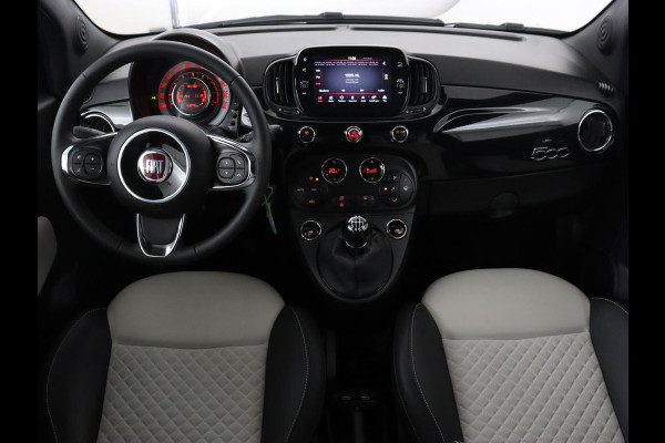 Fiat 500 1.0 Hybrid Dolcevita | Panoramadak | Half leder | Cruise control | Carplay | Climate control | Bluetooth | Lichtmetalen velgen