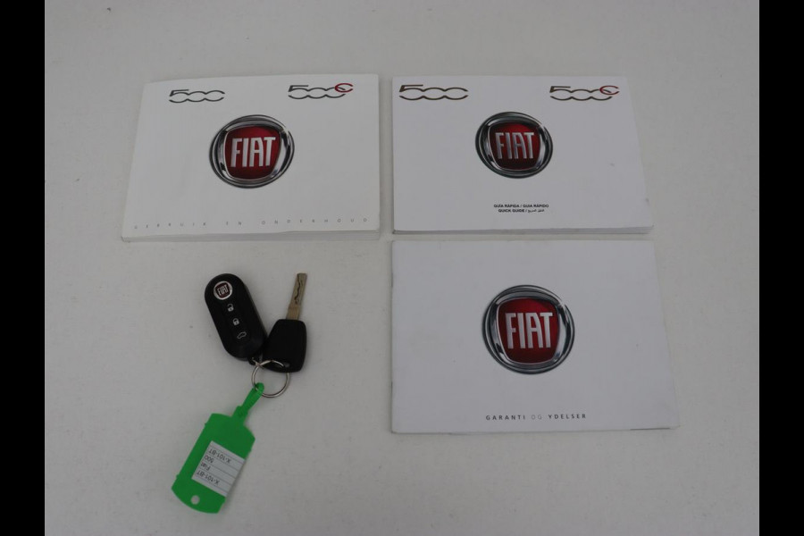 Fiat 500 1.0 Hybrid Dolcevita | Panoramadak | Half leder | Cruise control | Carplay | Climate control | Bluetooth | Lichtmetalen velgen