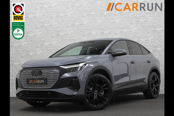Audi Q4 Sportback e-tron 40 77 kWh RS-Leder | Uniek Interieur! | ACC | 96% SOH | Sportstoelen | Stuurverwarming | 3-Zone Clima | Carplay | Getint Glas | Camera | Standkachel | LED | Dodehoek | Virtual-Cockpit | Navi |