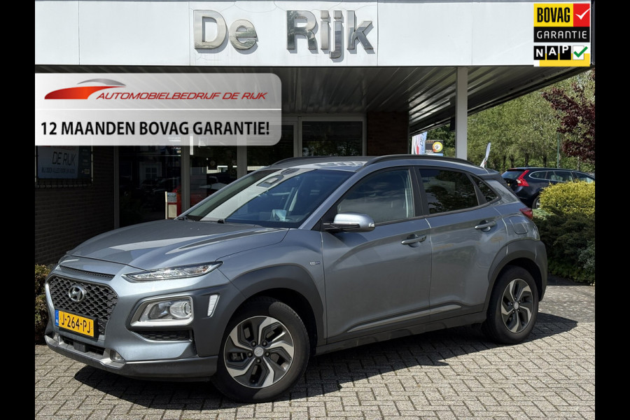Hyundai Kona 1.6 GDI HEV Fashion | Navi, Camera, Carplay/Android, Climate, Cruise, Afn. Trekhaak | 1e Eigenaar | NAP |