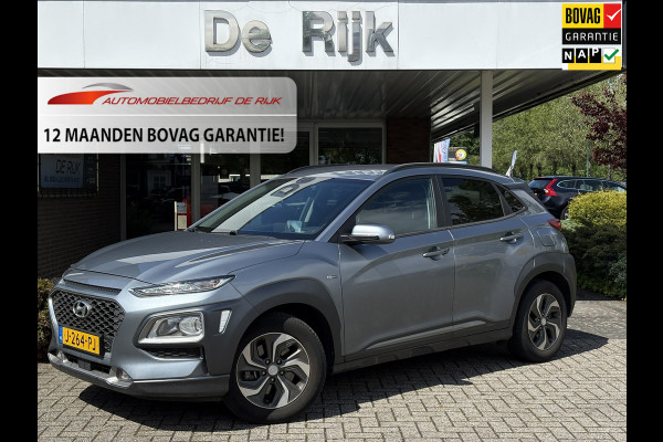 Hyundai Kona 1.6 GDI HEV Fashion | Navi, Camera, Carplay/Android, Climate, Cruise, Afn. Trekhaak | 1e Eigenaar | NAP |