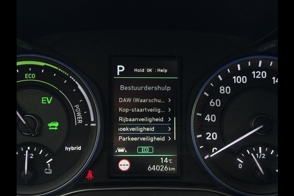 Hyundai Kona 1.6 GDI HEV Fashion | Navi, Camera, Carplay/Android, Climate, Cruise, Afn. Trekhaak | 1e Eigenaar | NAP |