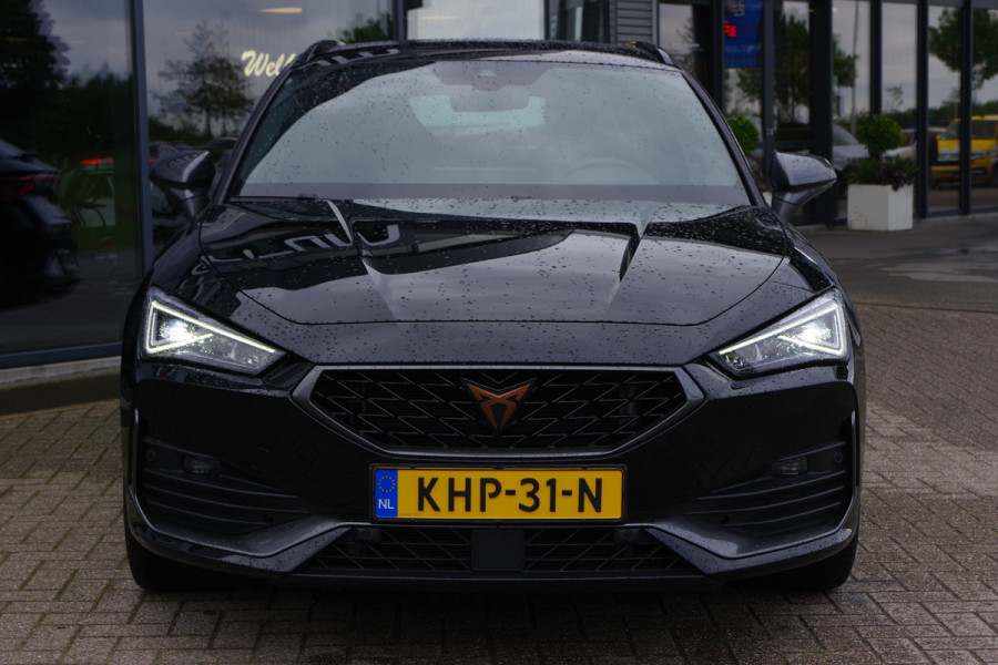 CUPRA Leon Sportstourer 1.4 e-Hybrid 204 PK BNS, Adap. Cruise Control, Stuur- & Stoelverwaming, Camera, LED