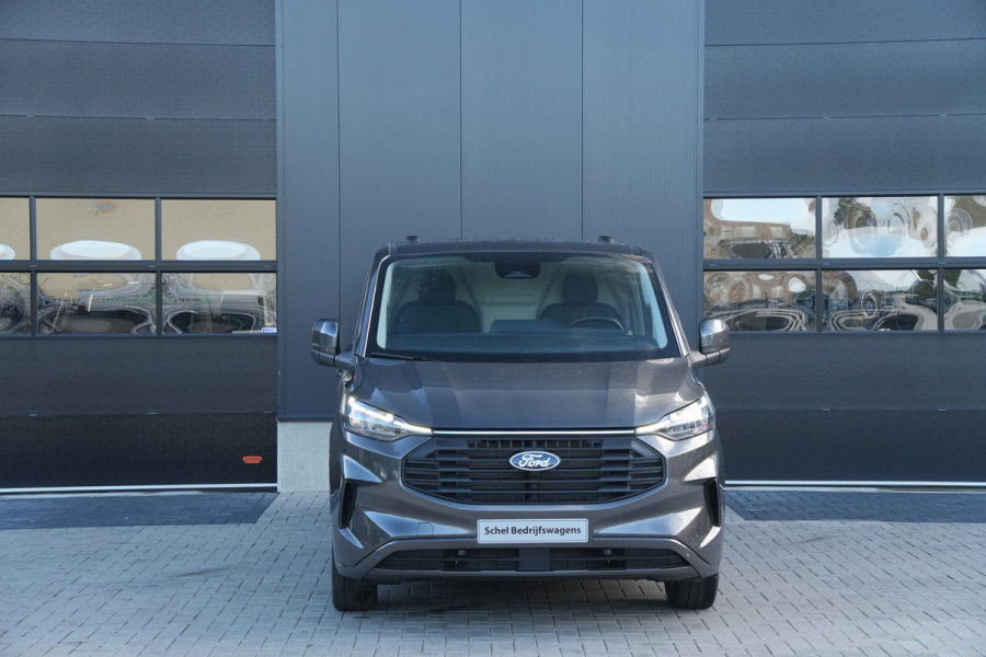 Ford Transit Custom 320 2.0 TDCI L2H1 Limited 170pk - 1+1 Stoel - 2x Schuif - ACC - Blind spot - Keyless - Stoel/Stuurverwarming - Navi - Rijklaar