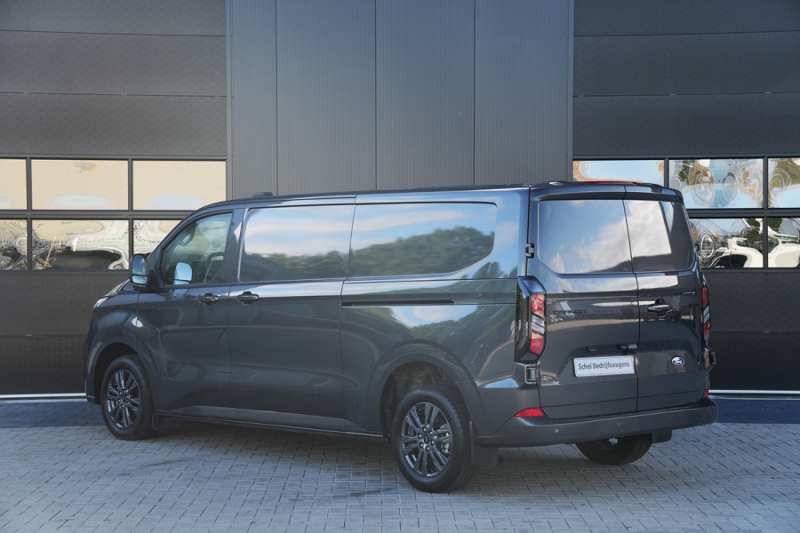 Ford Transit Custom 320 2.0 TDCI L2H1 Limited 170pk - 1+1 Stoel - 2x Schuif - ACC - Blind spot - Keyless - Stoel/Stuurverwarming - Navi - Rijklaar