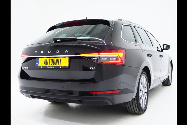Škoda Superb Combi 1.4 TSI iV Style | Panoramadak | Trekhaak | Leder | 360 | Keyless | Adaptive Cruise | Memory | Carplay