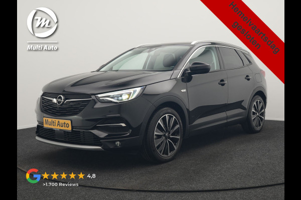 Opel Grandland X 1.6 Turbo 4x4 Ultimate PHEV 300pk Dealer O.H. | 360 Camera | Cruise Control | Lederen Sportstoelen Memory & Ventilatie | Stoelverwarming | Keyless | Blis | Led Koplampen | Apple Carplay | Park Assist | Navigatie | DAB | Plug In Hybrid |