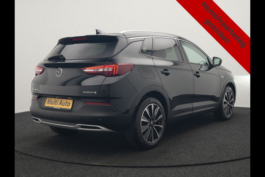 Opel Grandland X 1.6 Turbo 4x4 Ultimate PHEV 300pk Dealer O.H. | 360 Camera | Cruise Control | Lederen Sportstoelen Memory & Ventilatie | Stoelverwarming | Keyless | Blis | Led Koplampen | Apple Carplay | Park Assist | Navigatie | DAB | Plug In Hybrid |