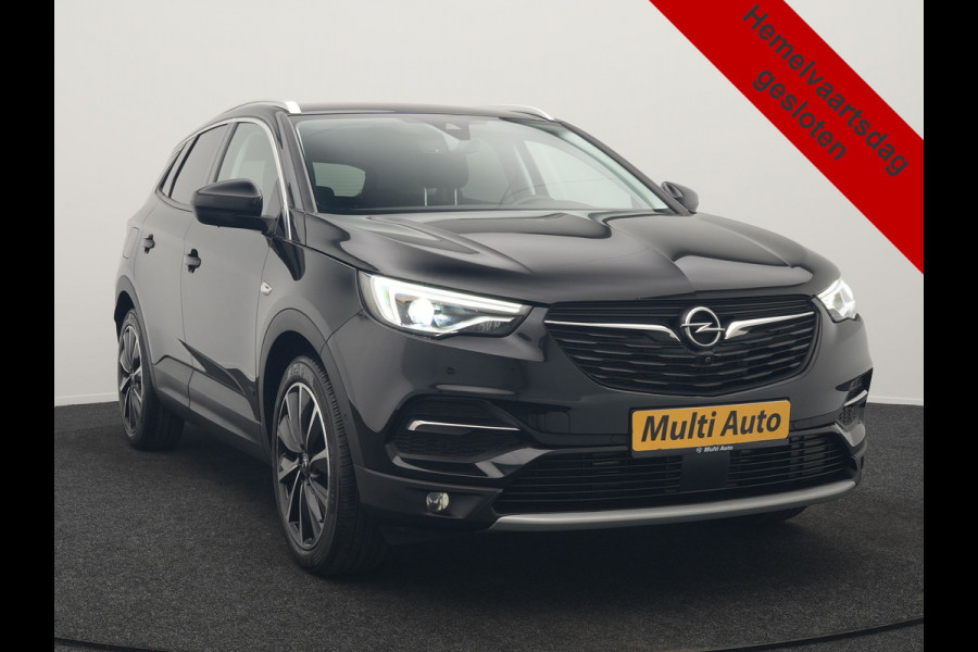 Opel Grandland X 1.6 Turbo 4x4 Ultimate PHEV 300pk Dealer O.H. | 360 Camera | Cruise Control | Lederen Sportstoelen Memory & Ventilatie | Stoelverwarming | Keyless | Blis | Led Koplampen | Apple Carplay | Park Assist | Navigatie | DAB | Plug In Hybrid |
