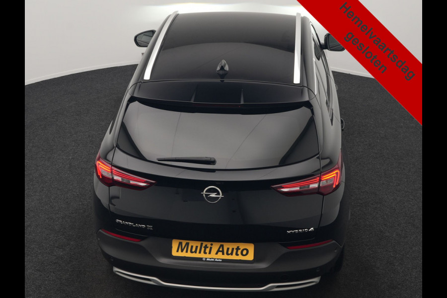 Opel Grandland X 1.6 Turbo 4x4 Ultimate PHEV 300pk Dealer O.H. | 360 Camera | Cruise Control | Lederen Sportstoelen Memory & Ventilatie | Stoelverwarming | Keyless | Blis | Led Koplampen | Apple Carplay | Park Assist | Navigatie | DAB | Plug In Hybrid |