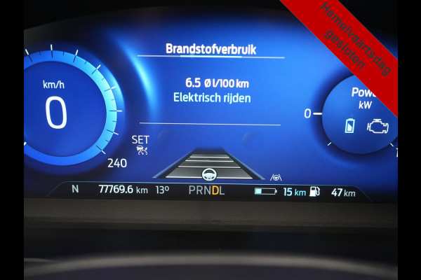 Ford Kuga 2.5 Vignale PHEV 225pk Dealer O.H. | Trekhaak Afn. | Panodak | Adaptive Cruise | Head Up | 360 Camera | Bang & Olufsen | Lederen Sportstoelen Memory & Verwarmd | Keyless | Achterbank Verwarmd | Blis | Stuur Verwarmd | Navigatie | DAB | Plug In Hybrid |