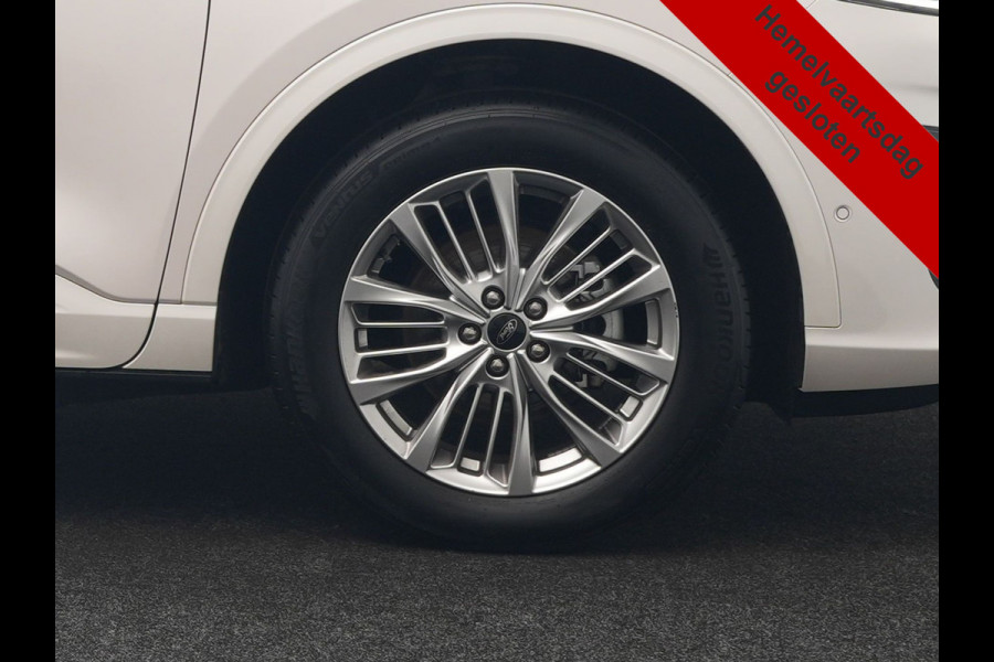 Ford Kuga 2.5 Vignale PHEV 225pk Dealer O.H. | Trekhaak Afn. | Panodak | Adaptive Cruise | Head Up | 360 Camera | Bang & Olufsen | Lederen Sportstoelen Memory & Verwarmd | Keyless | Achterbank Verwarmd | Blis | Stuur Verwarmd | Navigatie | DAB | Plug In Hybrid |
