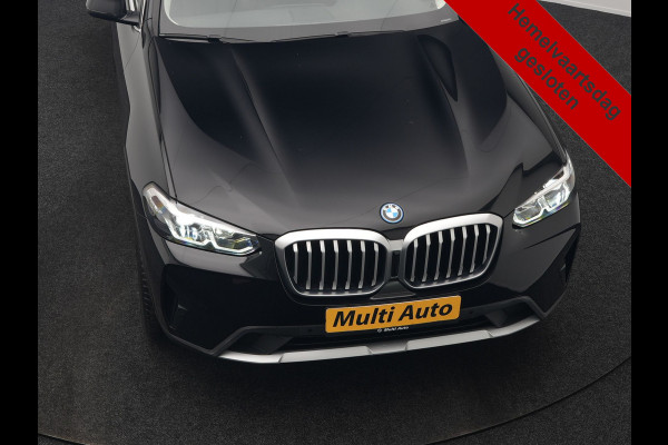 BMW X3 xDrive30e High Executive FACELIFT PHEV 293pk Dealer O.H. | Trekhaak Af Fabriek | Panodak | Camera | Lederen Sportstoelen Verwarmd | Apple Carplay | Park Assist | Navigatie | DAB | 18''L.M. | Plug In Hybrid |
