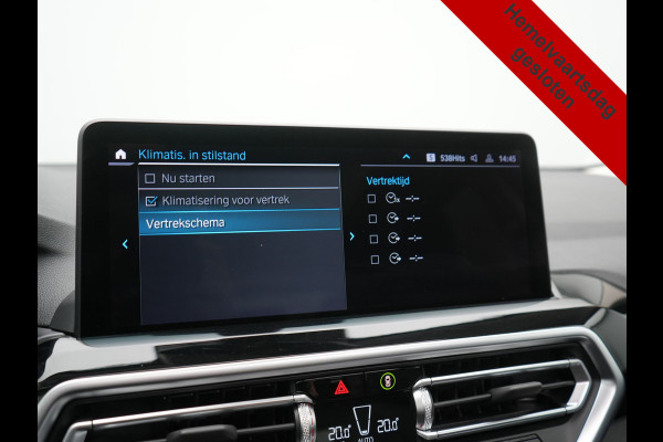 BMW X3 xDrive30e High Executive FACELIFT PHEV 293pk Dealer O.H. | Trekhaak Af Fabriek | Panodak | Camera | Lederen Sportstoelen Verwarmd | Apple Carplay | Park Assist | Navigatie | DAB | 18''L.M. | Plug In Hybrid |