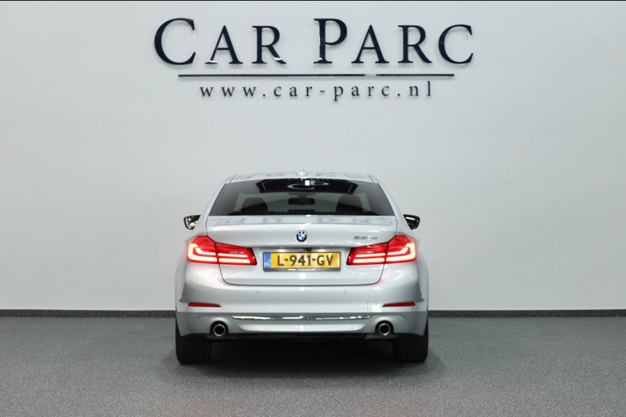 BMW 5 Serie 530e iPerformance High Executive LED/VIRTUAL/SFEER/SOFT/LEER+S.VERWARMING/LMV/CAM/ECC/12 MND GARANTIE