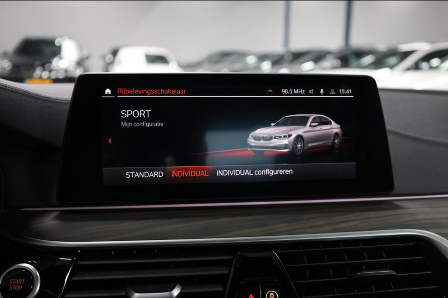 BMW 5 Serie 530e iPerformance High Executive LED/VIRTUAL/SFEER/SOFT/LEER+S.VERWARMING/LMV/CAM/ECC/12 MND GARANTIE