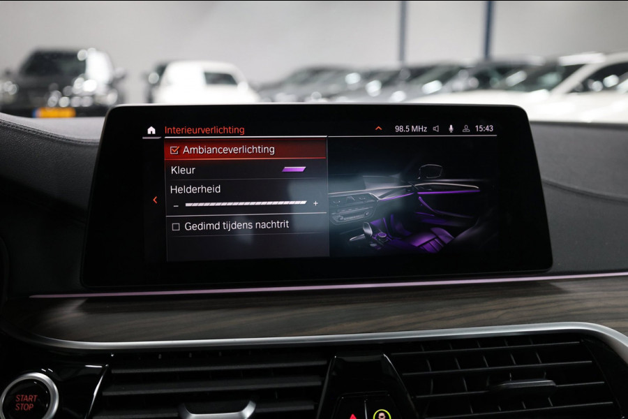 BMW 5 Serie 530e iPerformance High Executive LED/VIRTUAL/SFEER/SOFT/LEER+S.VERWARMING/LMV/CAM/ECC/12 MND GARANTIE