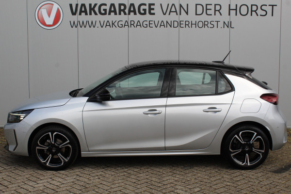 Opel Corsa 1.2-75pk GS-Line. Zeer nette en sportieve Opel Corsa, slechts 18.000km ! Panoramadak, Stoel- en stuurwielverw., Cruise Control, Climate Control, Navigatie by Apple CarPlay/Android auto, Camera, Dodehoek assistent, metallic lak etc.