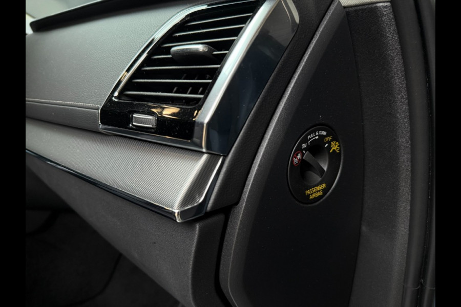 Volvo XC90 T8 Hybride long range Plus Dark THUNDER GREY 7 Zits All Black trekhaak 455pk 360 camera