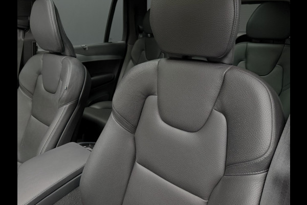 Volvo XC90 T8 Hybride long range Plus Dark THUNDER GREY 7 Zits All Black trekhaak 455pk 360 camera
