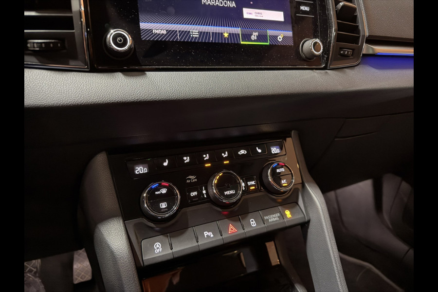 Škoda Karoq 1.5 TSI ACT Style Garantie Trekhaak Camera StoelVW Adoptieve Cruise Sfeer Navi Clima Xenon Dab Rijklaar