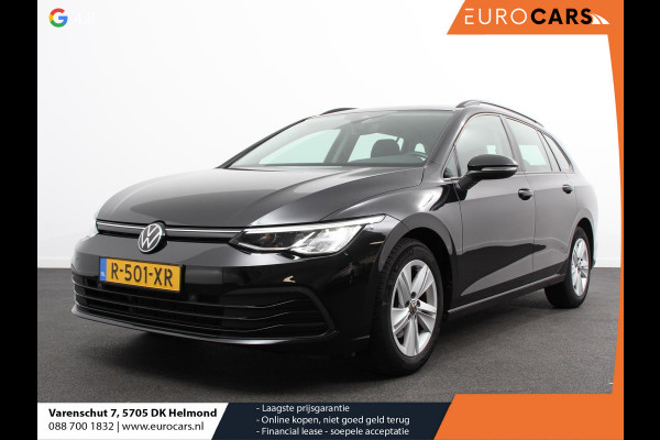 Volkswagen Golf Variant 1.0 TSI 110pk Life Digitale Cockpit Lichtmetalen Velgen Sfeerverlichting Cruise Control Climate Control Adaptive Parkeer sensoren Navigatie Apple Carplay/Android Auto Bluetooth Keyless start