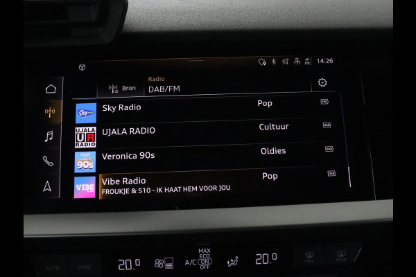 Audi A3 30 TFSI Advanced edition | Park Assist | Carplay | Virtual Cockpit | Sportstoelen | Navigatie | Climate control | Full LED | Cruise control | Bluetooth
